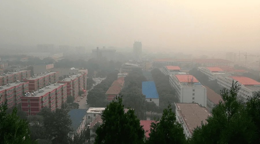 بدترین آلودگی هوا در جهان